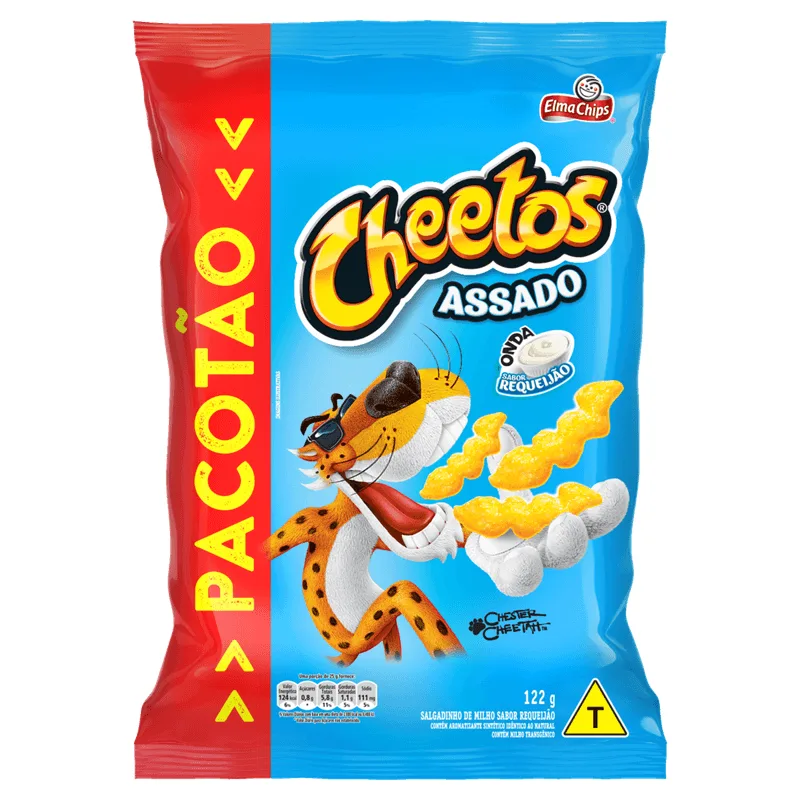 Salgadinho Cheetos Onda sabor Requeijão 122g