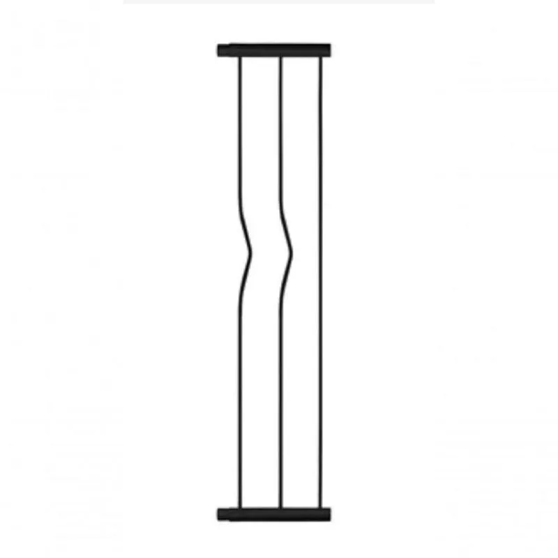 Extensor Prolongador De 15x59 Cm Para Portão Grade Pet Altura 60 Preto B