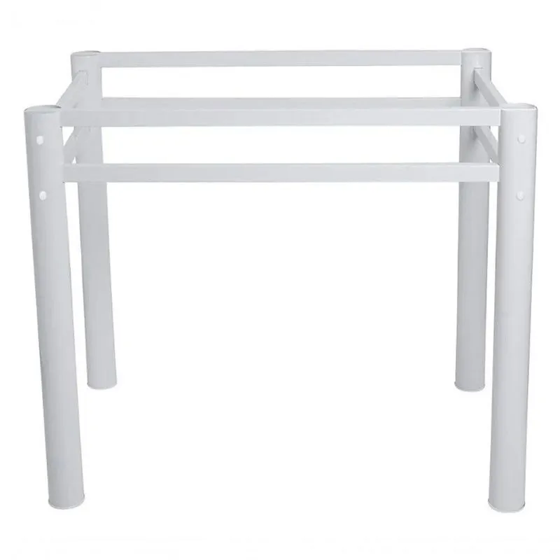 Base Retangular Para Mesa Jantar Branco1.20Mt