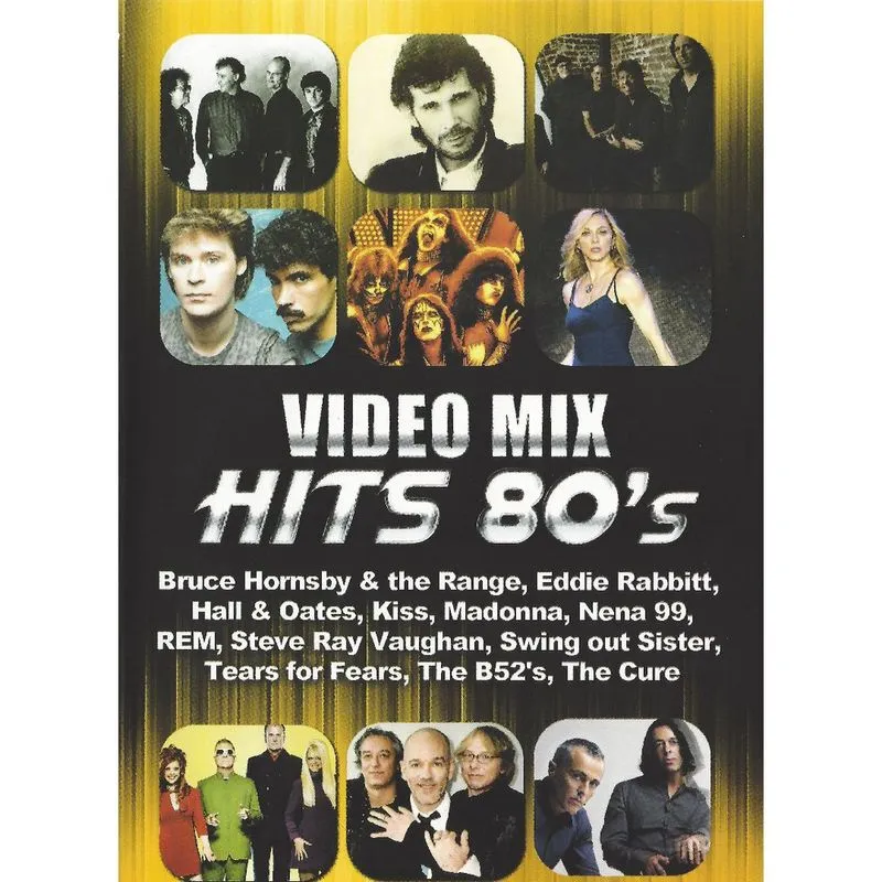 Dvd Video Mix Hits 80s