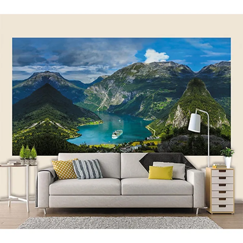 Papel De Parede Paisagem De Florestas 0021 (2.50X1.50M)