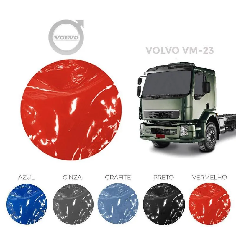 Tapete Verniz Volvo Vm-23 2003 A 2005 - Vermelho