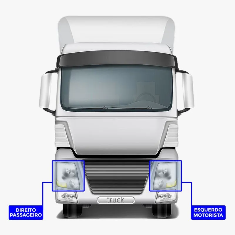 Capa Parachoque (ponteira) Scania S.7 Cabine Baixa 2019 Esq