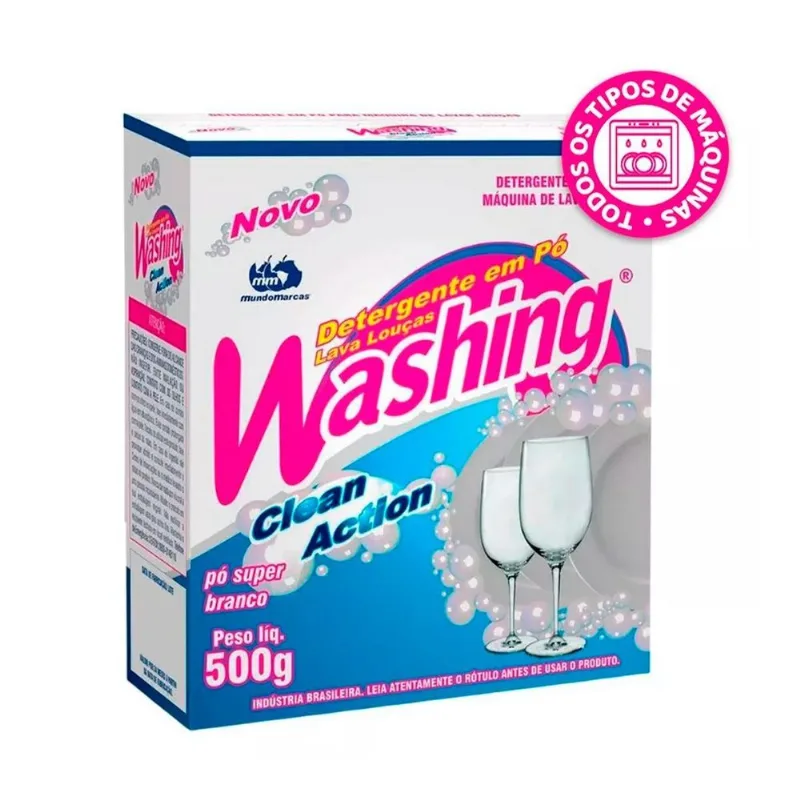 Detergente Em Pó Sabão Para Máquina De Lavar Louça Whashing