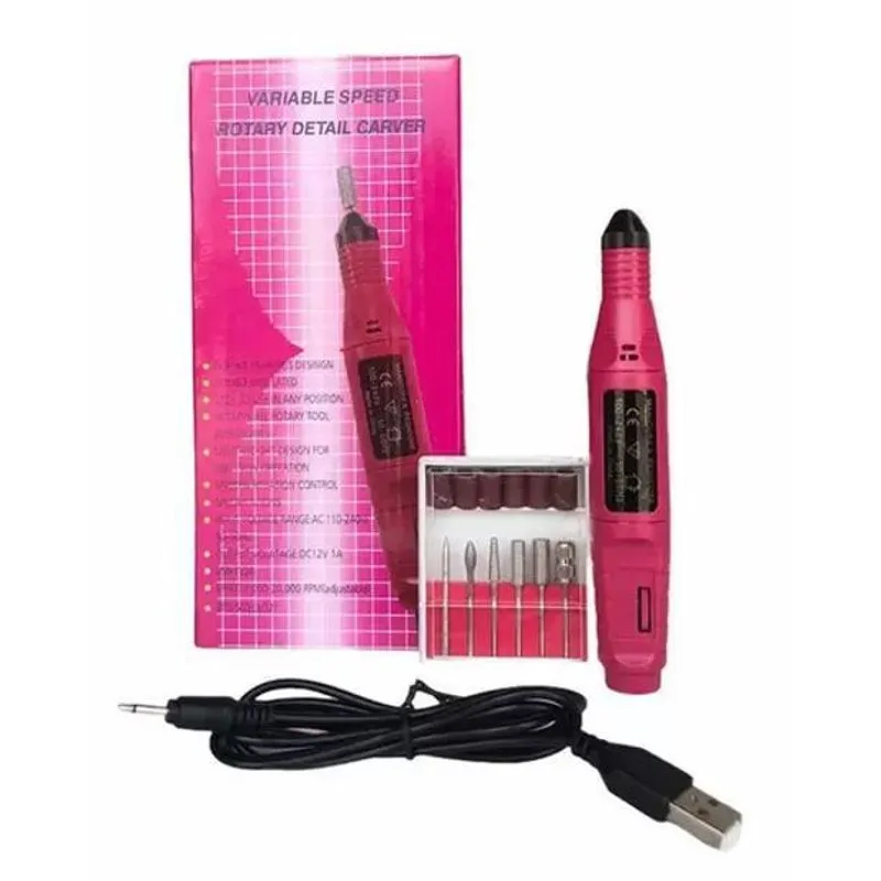 Beleza Que Te Acompanha: Lixadeira Elétrica Caneta