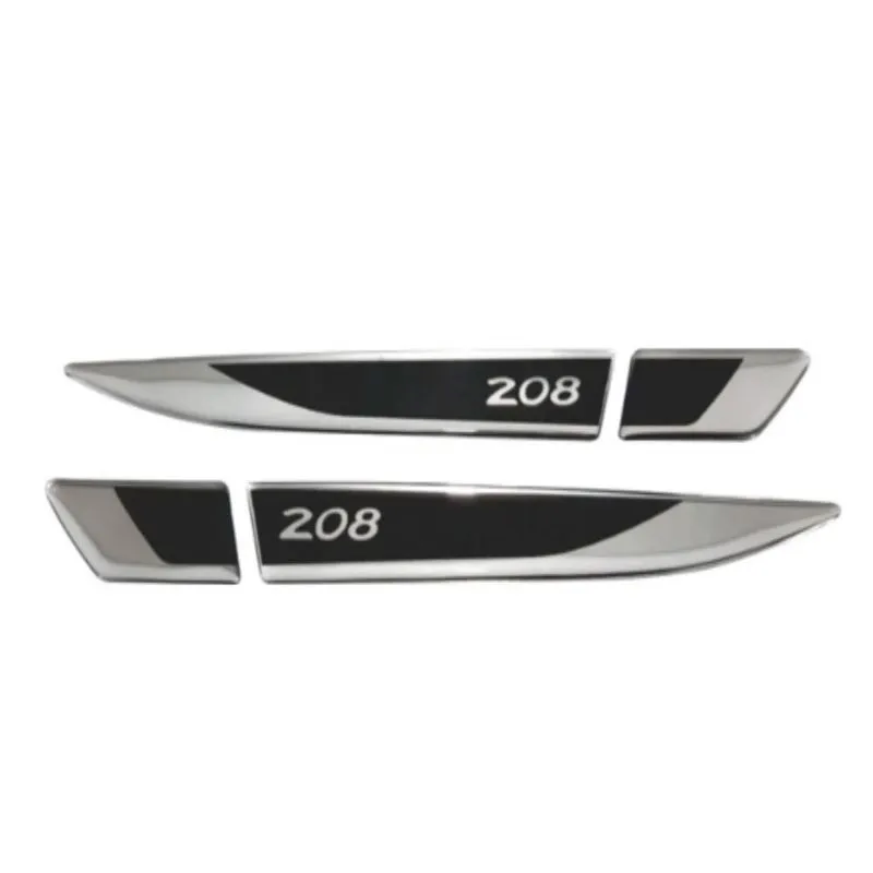 Emblema Lateral Peugeot 208 (par)