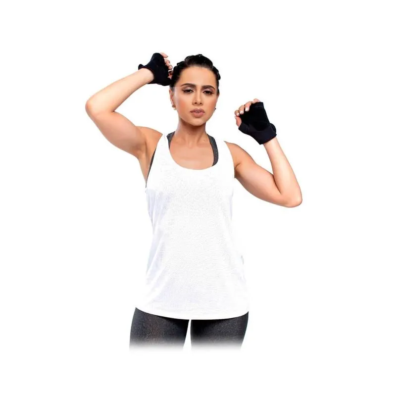 Regata Nc Extreme Dry Feminino Branco Cross Training