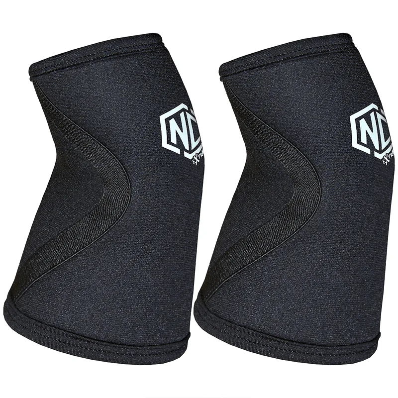 Cotoveleira Strongman 5mm - Preto - (par) 3xl
