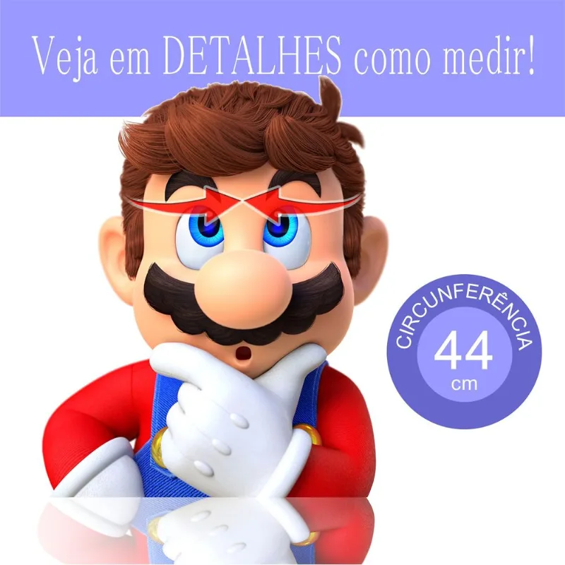 Boina / Chapéu / Boné Luigi Em Feltro Turma Super Mario Bros