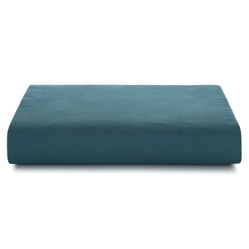LENCOL DE ELASTICO ROYAL LISO CASAL - SANTISTA VERDE 7449