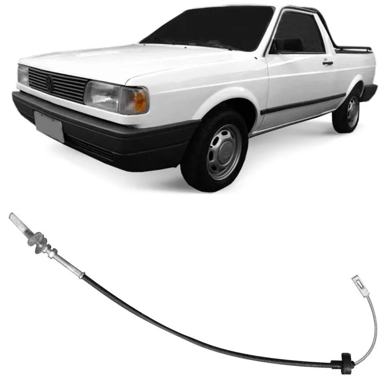 Cabo Embreagem Volkswagen Saveiro 89 A 99 Fania