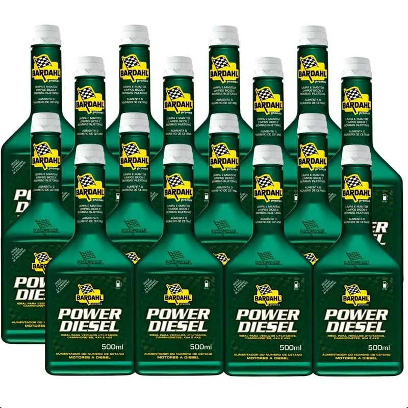 Kit 12 Bardahl Power Diesel (12X500 Ml)