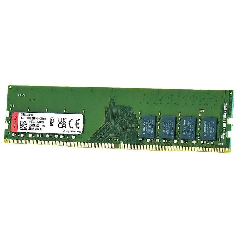 Memória Ram Ddr4 8gb 3200mhz Kvr32n22s8-8wp Para Computador Kingston