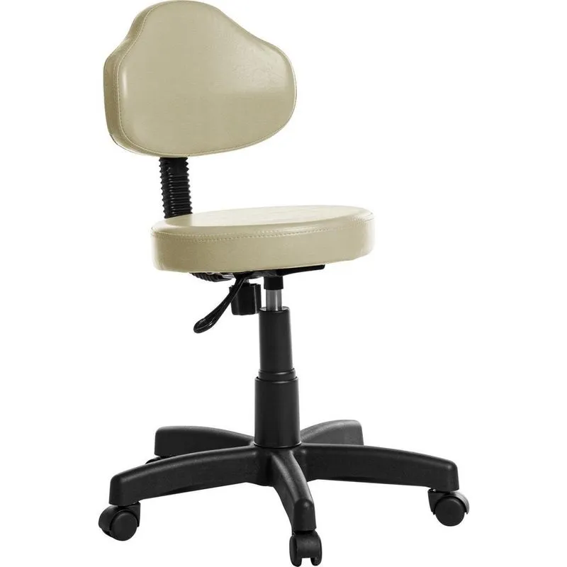 Cadeira Mocho Estética Odontologia Plus Bege rce