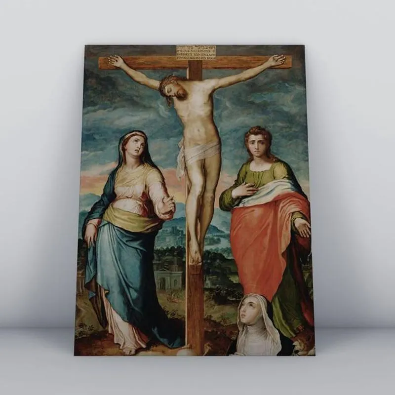Quadro Religião Cristã 036 - 20x30cm - Quadros tac