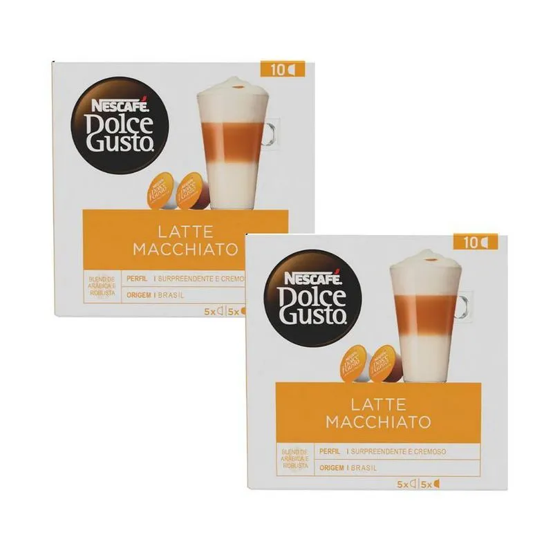 Kit 20 Cápsulas Latte Macchiatto Dolce Gusto