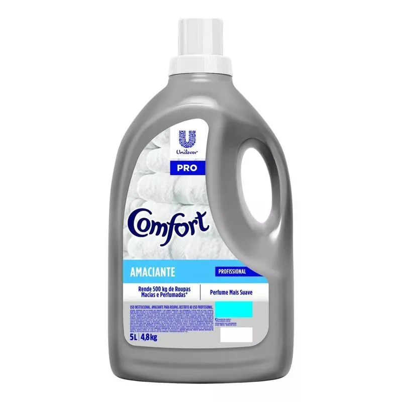 Amaciante Concentrado Comfort Profissional Diluído Galão 5l