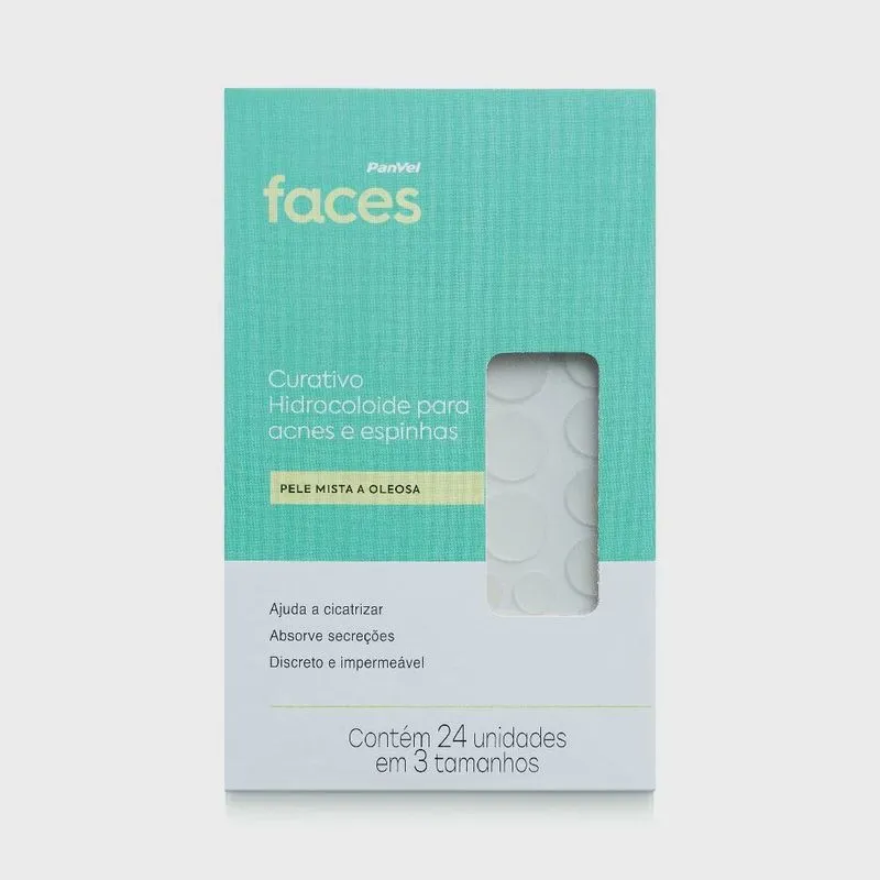 Curativo secativo para acne panvel faces pele mista A oleosa 24 unidades