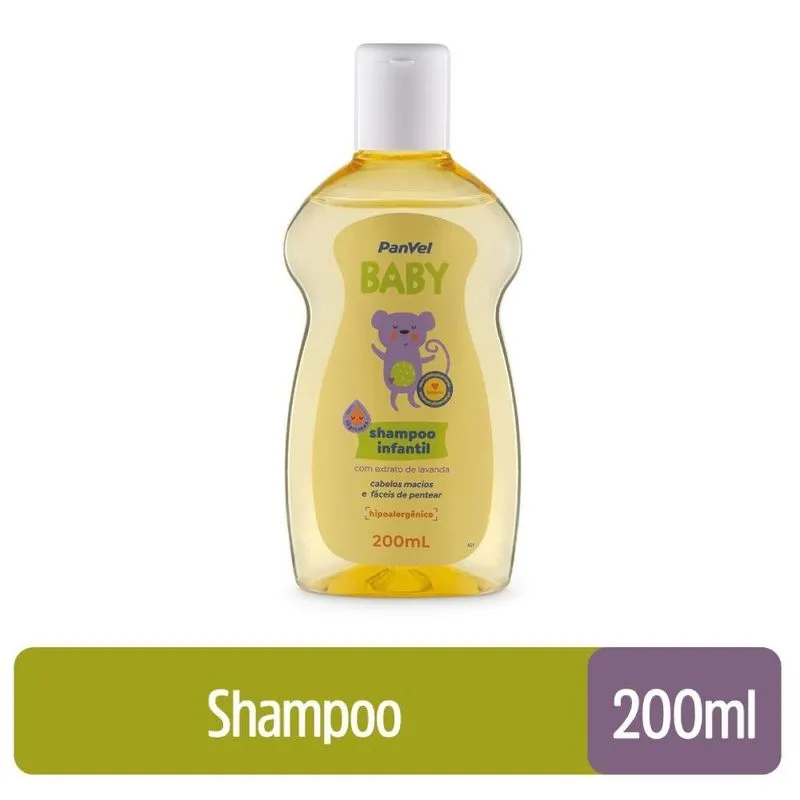 Shampoo Infantil Panvel Baby 200ml