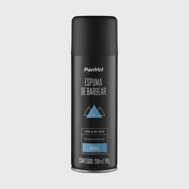 Espuma barbear panvel pele normal 200ML