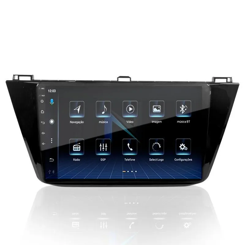 Multimídia Volkswagen Jetta N1000 Oled 4/64gb Carplay