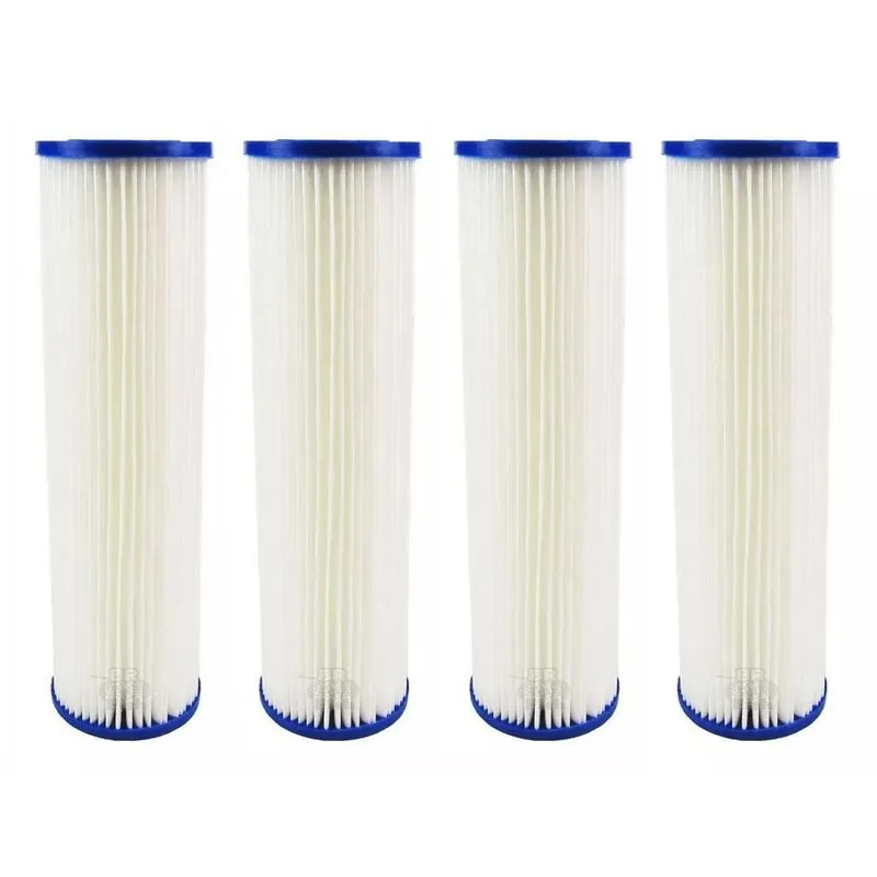 Kit Com 4 Plissado Lavável Cavalete 10 X 2 1/2 5 Micras