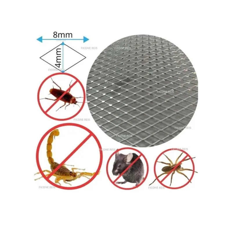 Tela Para Mosquito Barata Insetos Em Geral 1,2x5 Metros