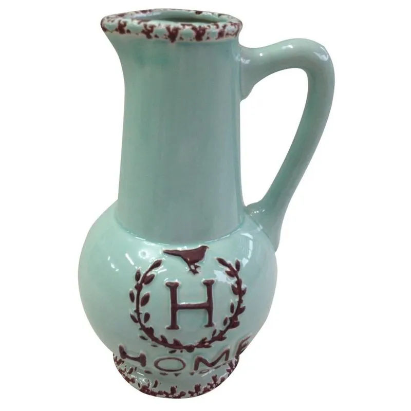 Vaso Jarro 26cm Verde