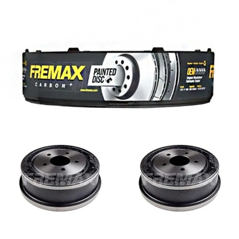 PAR TAMBOR DE FREIO TRASEIRO RANGER 1994 A 2012 / B 2500 1999 A 2006 - FREMAX BD7929