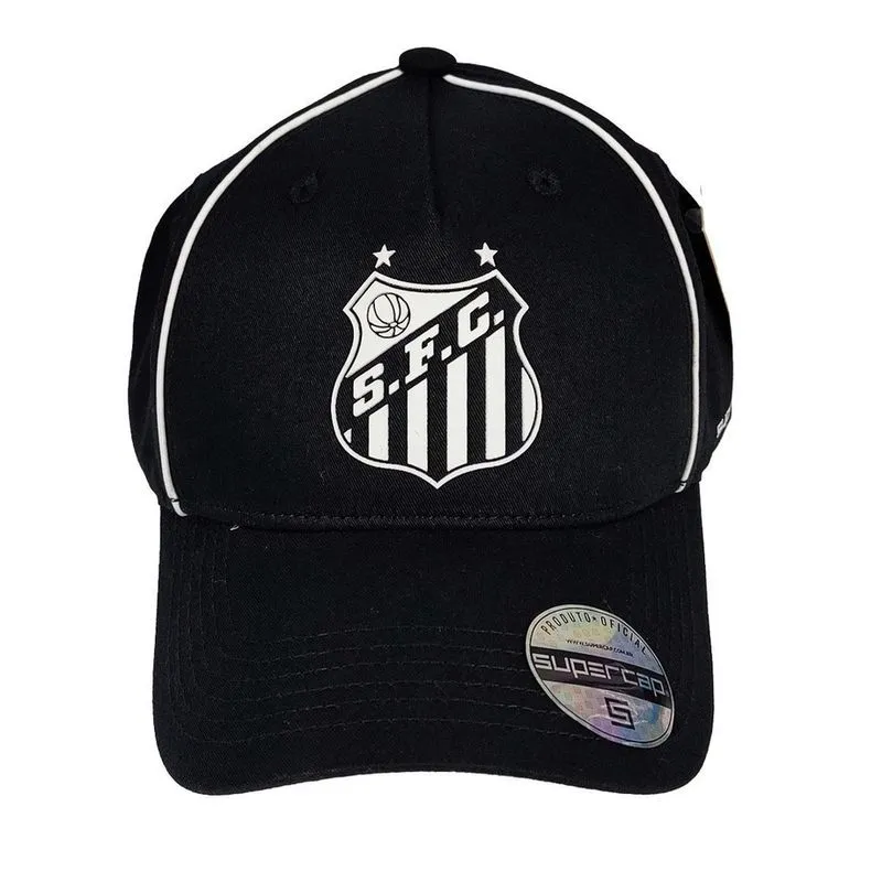 Boné Santos f. c. Path Preto Americano - Unissex Licenciado