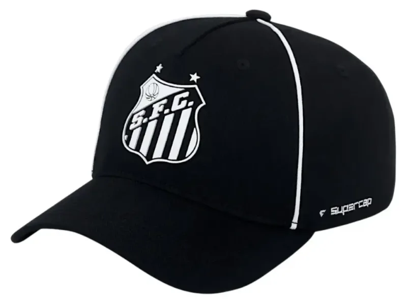 BONE SANTOS INFANTIL PRETO