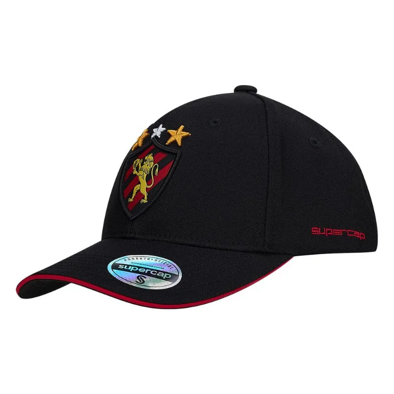 Boné Sport Club Do Recife - Unissex - Preto