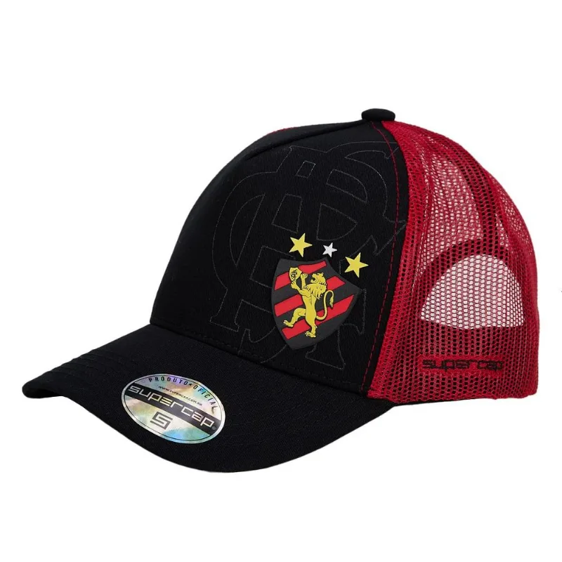 Boné Sport Club Do Recife - Unissex - Preto