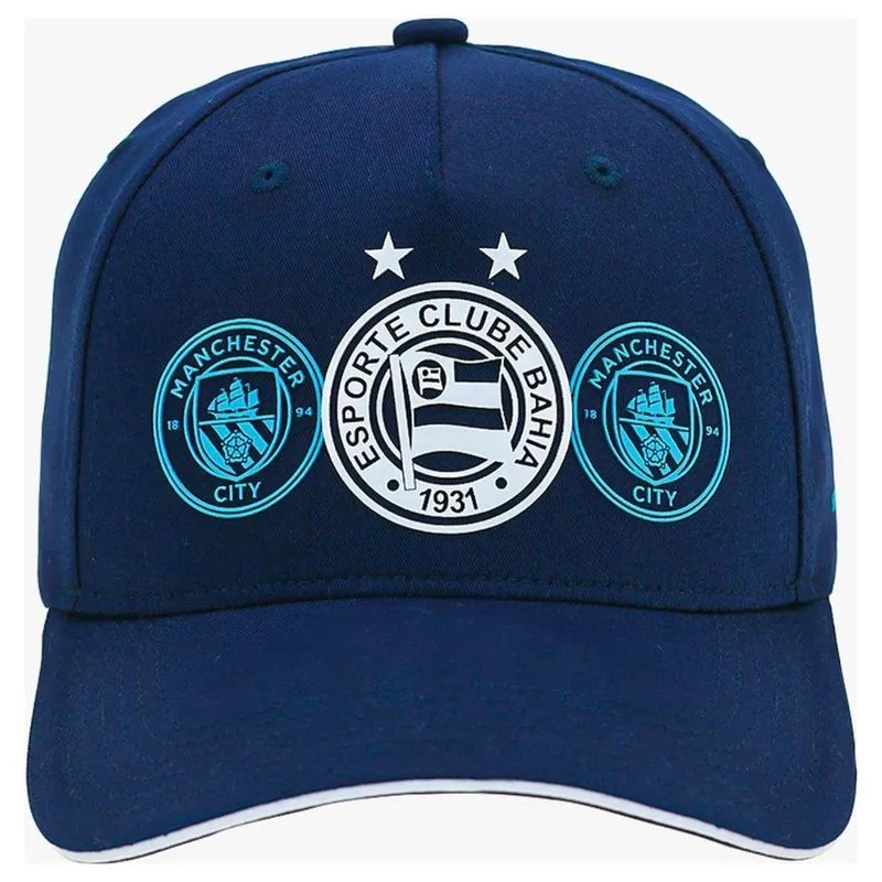 Boné Bahia Manchester City Frontal Masculino Azul