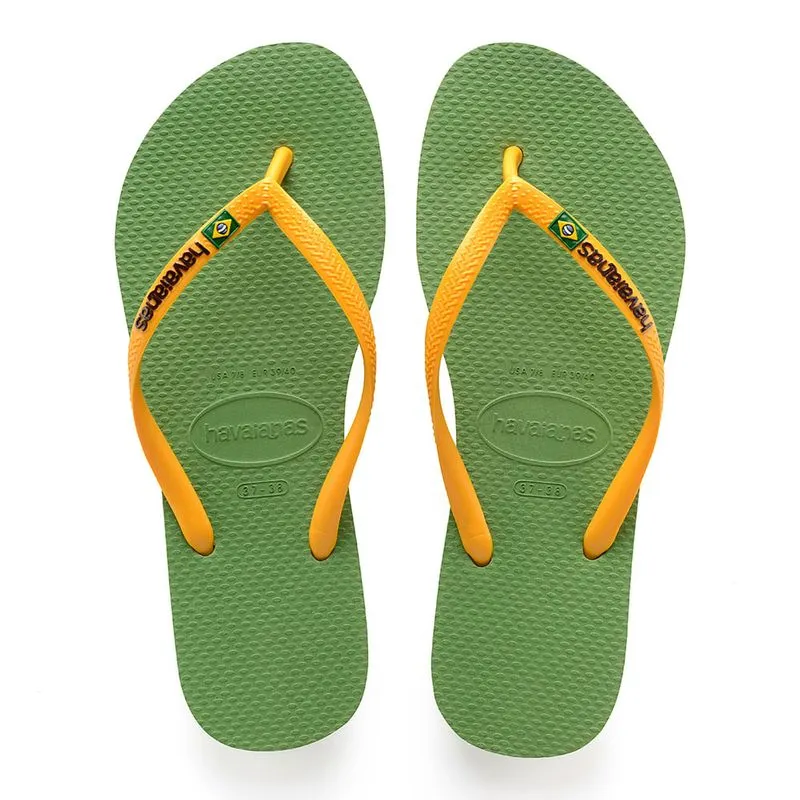 Havaianas Slim Brasil Verde 23/24