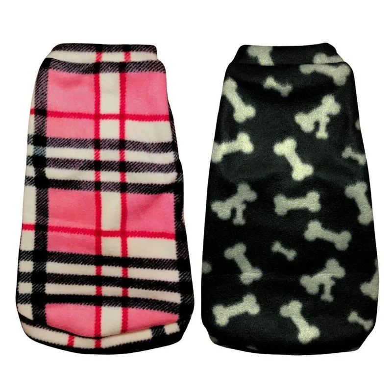 Kit 2 Roupas Para Cachorro - Suéter De Inverno Pp