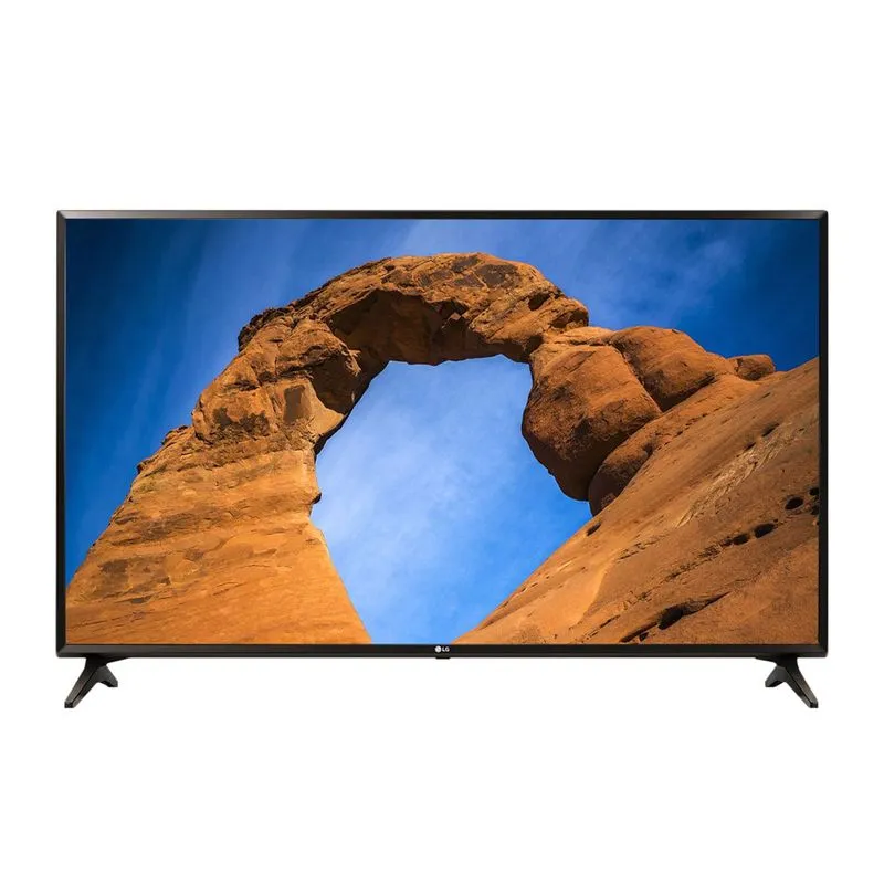Smart TV LED 43" LG 43LK5700PSC Full HD Wi-Fi Inteligência Artificial Preto com Conversor Digital Integrado