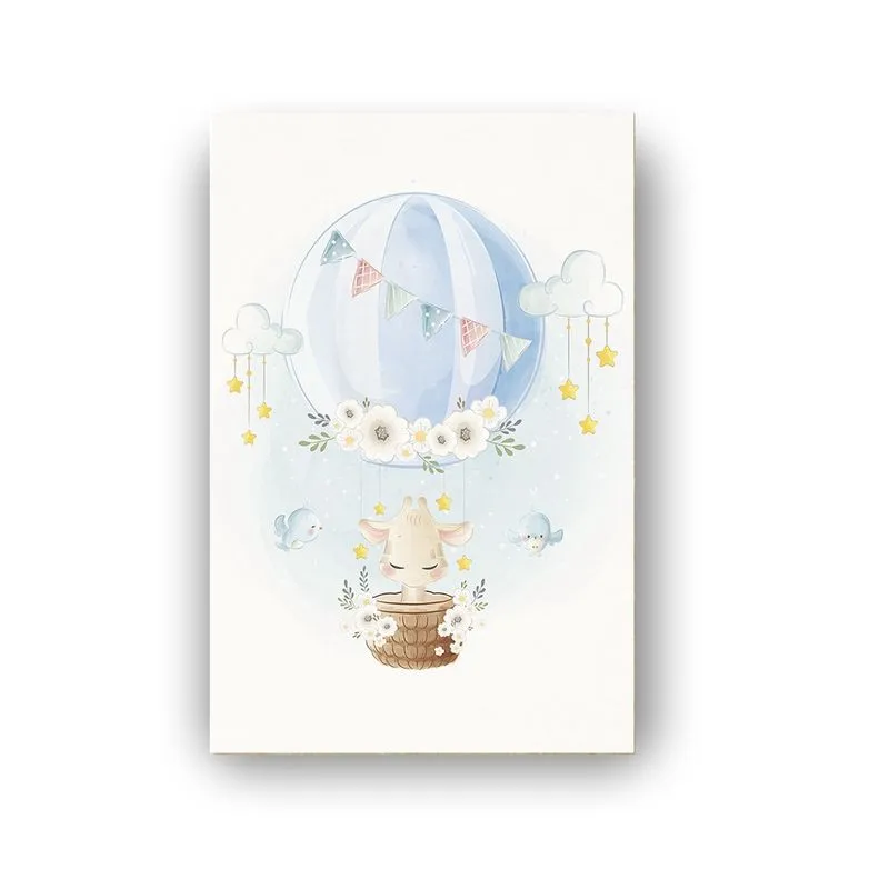 Quadro Placa Decorativa A4 Infantil Berçário Quarto Bebê