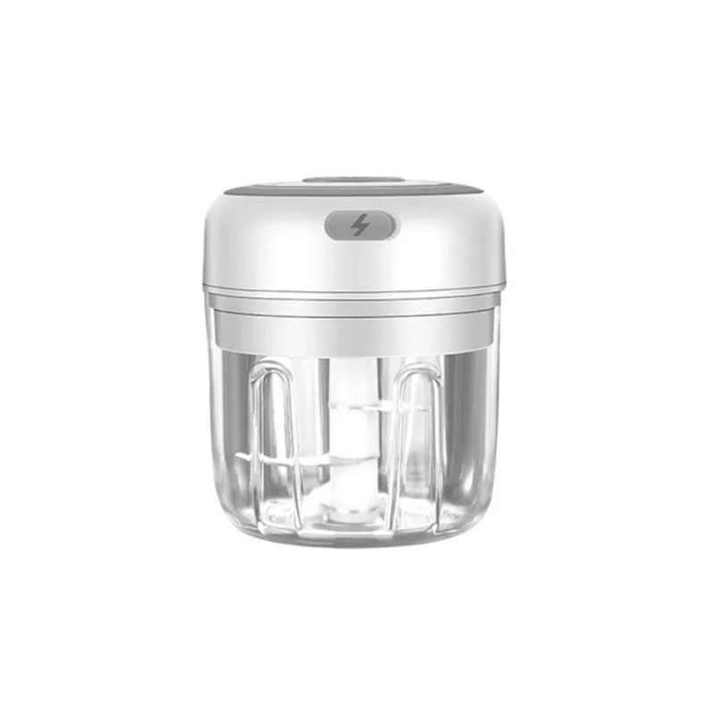 Mini Processador Triturador Elétrico Moedor De Alimentos Usb Portátil