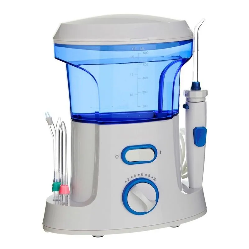 Higienizador Bucal Elétrico Jato D'Água Bivolt Limpeza Dente