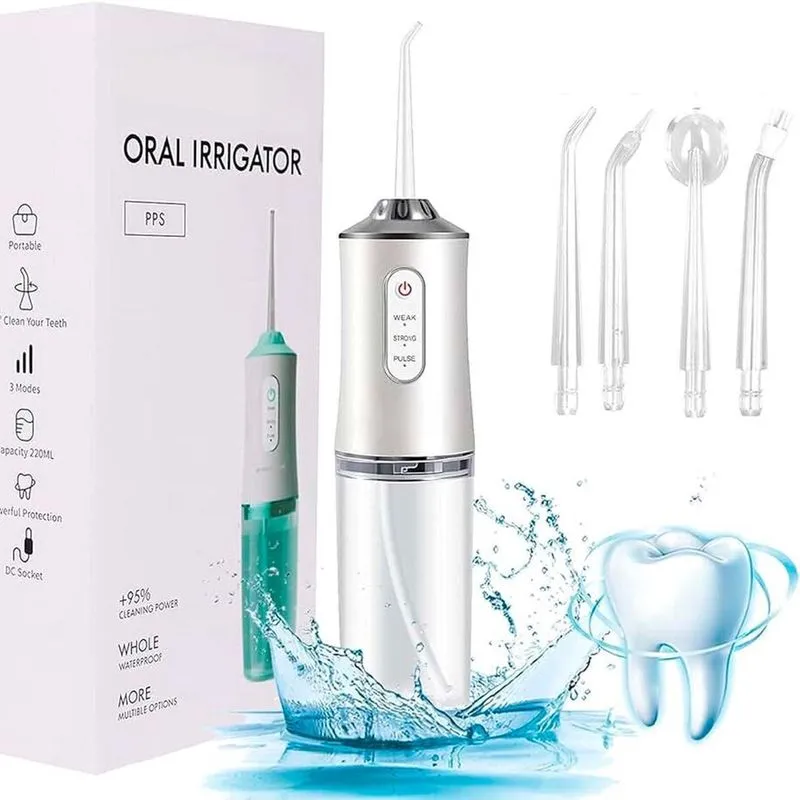 Lavador Bucal Portátil Bivolt Limpeza Profunda Implantes