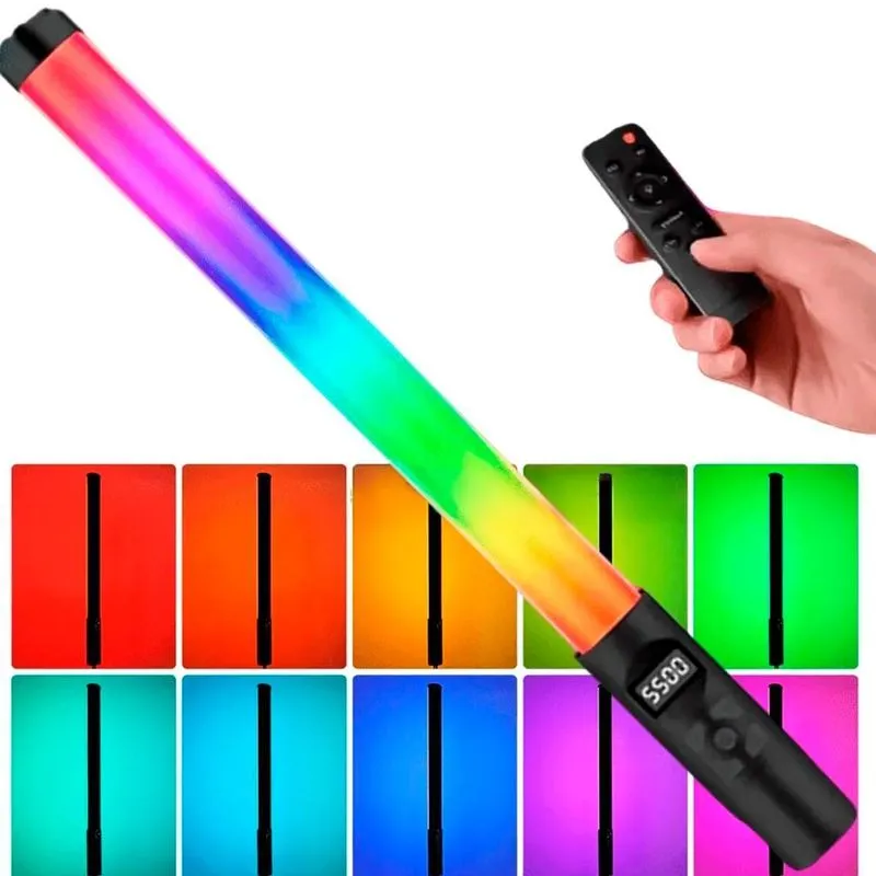 Bastão Led Com Luz De Preenchimento Suave E Colorida