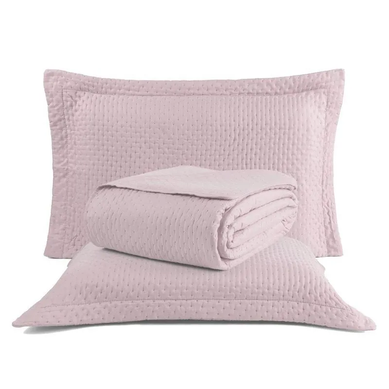 Colcha Cama Box Queen Size Preço Baixo Dupla Face Bouti Lisa