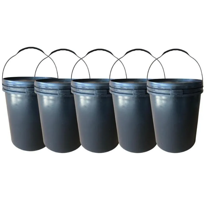 Balde Para Armazenar Com Tampabustível 20l - 5 Pçs