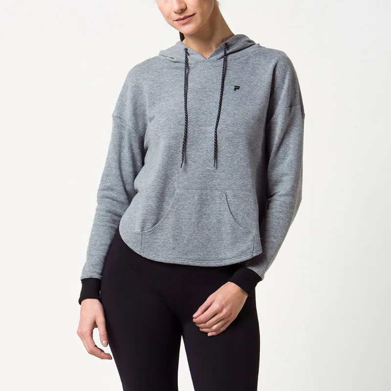 Blusa Manga Longa Hiker Hoodie Feminina Melange G