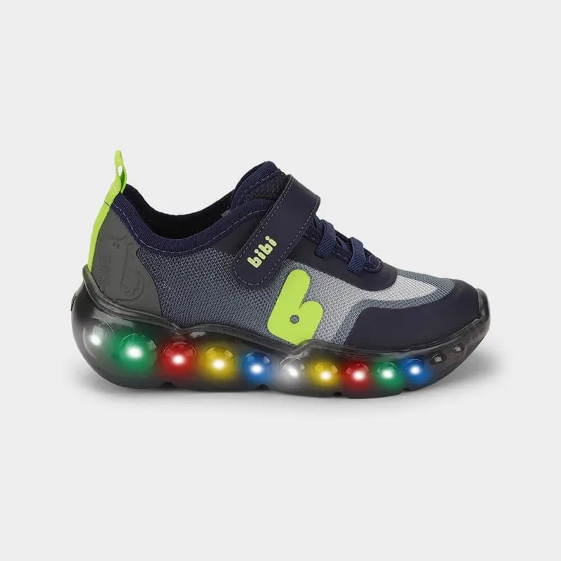 Tênis Infantil de Luz Bibi Roller Celebration 3.0 Azul 28