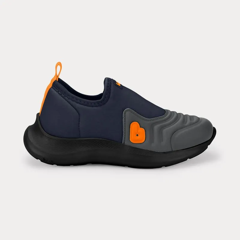 Tênis Infantil Bibi Action Preto com Azul Marinho 30