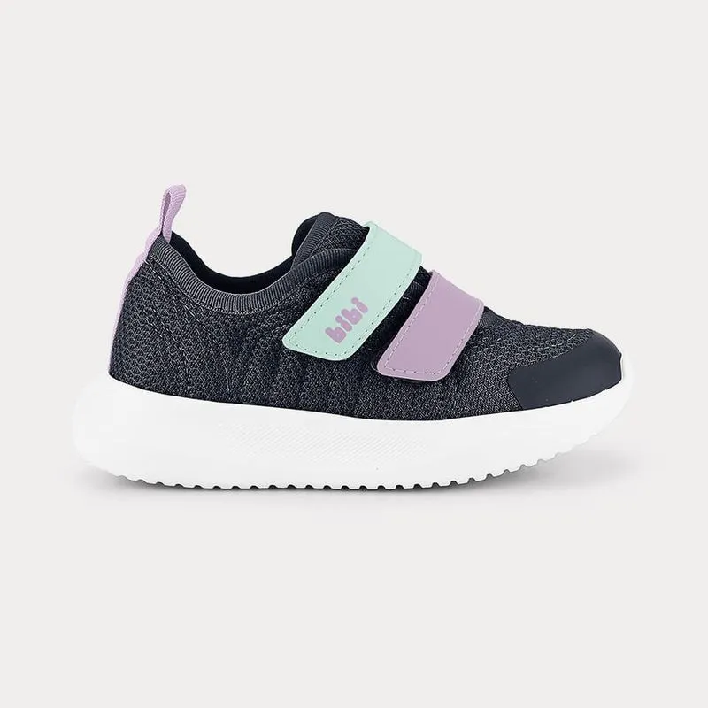 Tênis Infantil Bibi Flash Azul Marinho com Lilás 19