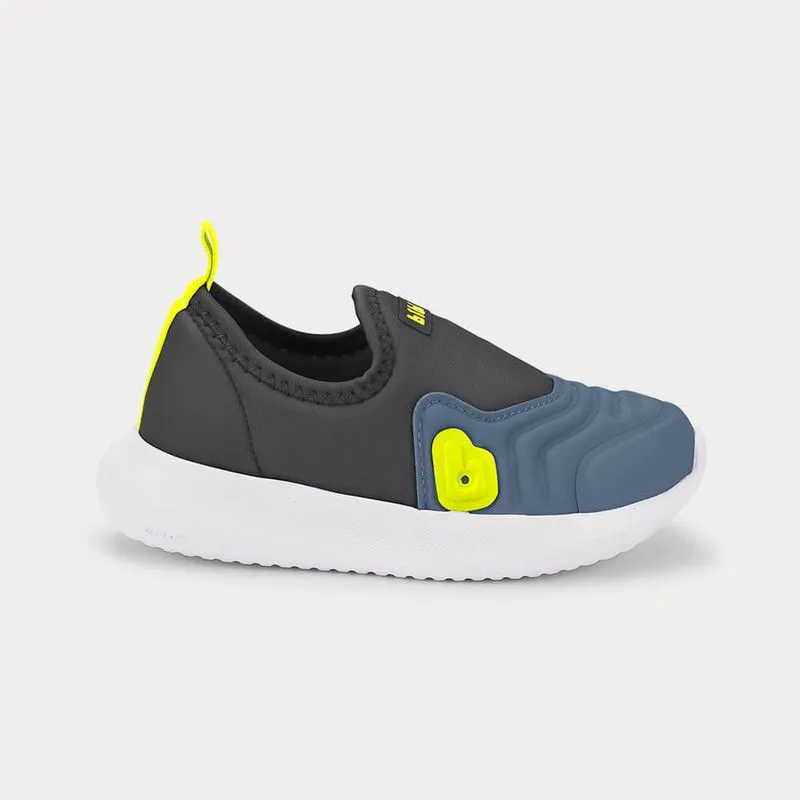 Tênis Infantil Bibi Flash Cinza com Azul 21