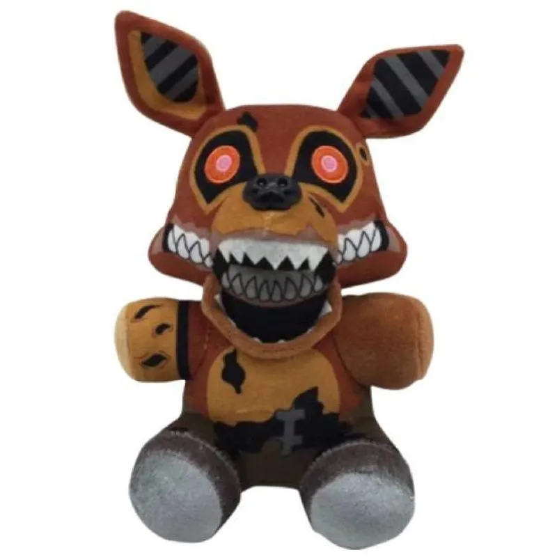 Nightmare Foxy Five Nights At Freddy'S Fnaf Pelúcia 19Cm